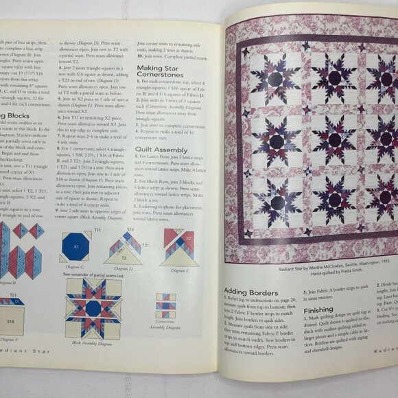 Marsha McCloskeys Quick Classic Quilts Book Quilting Tips Pattern Design - Picture 10 of 12